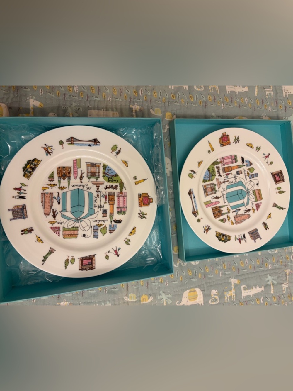 Tiffany & Co Dessert Plates Set of 2 (PRICE FIRM)